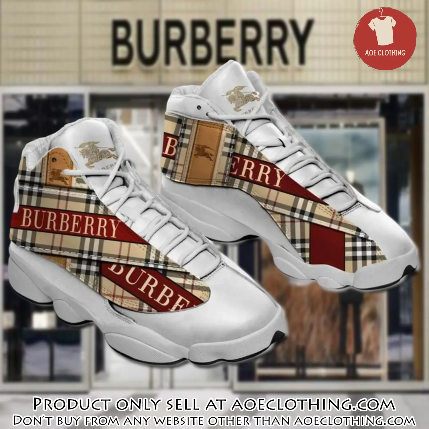 Burberry luxury air jordan 13 shoes hot  burberry sneakers gifts for men women aoe0523678